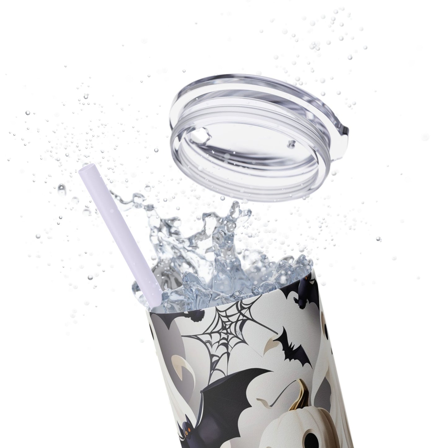 Halloween | Skinny Tumbler with Straw, 20oz