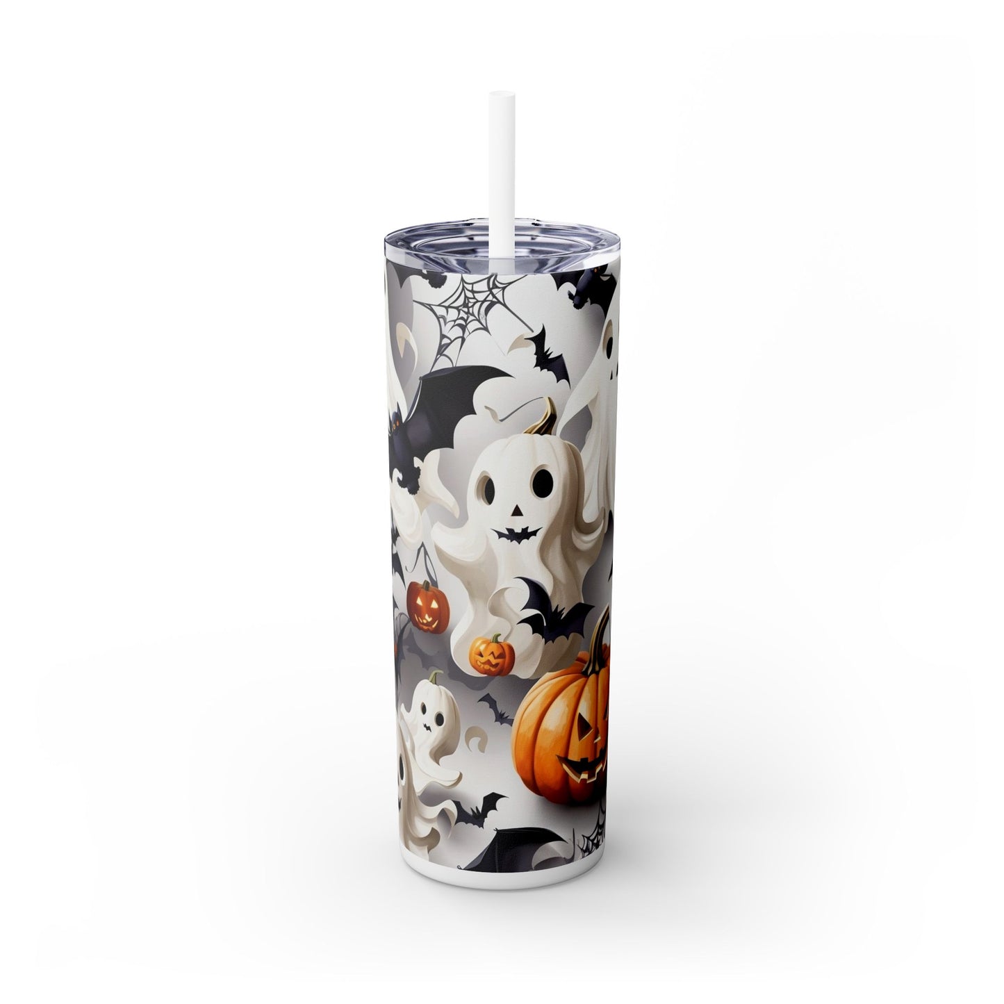 Halloween | Skinny Tumbler with Straw, 20oz