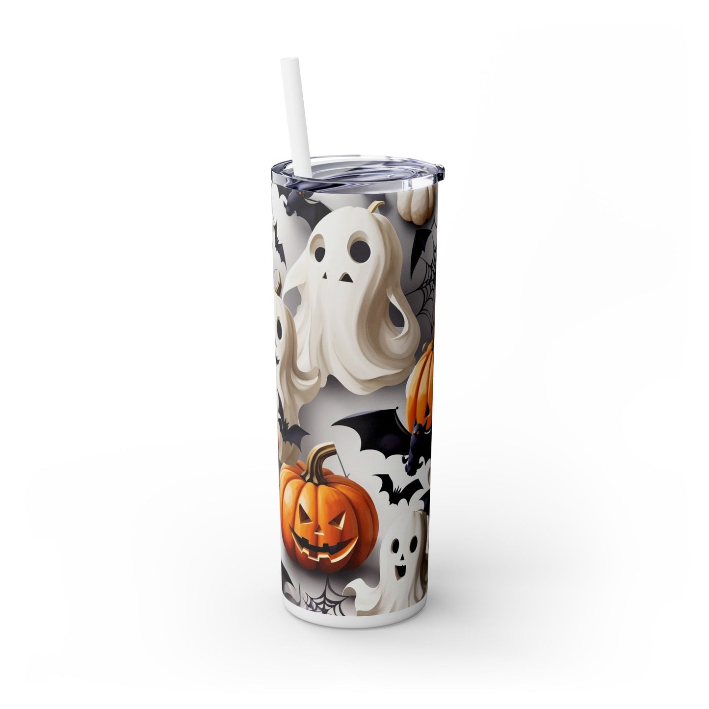 Halloween | Skinny Tumbler with Straw, 20oz