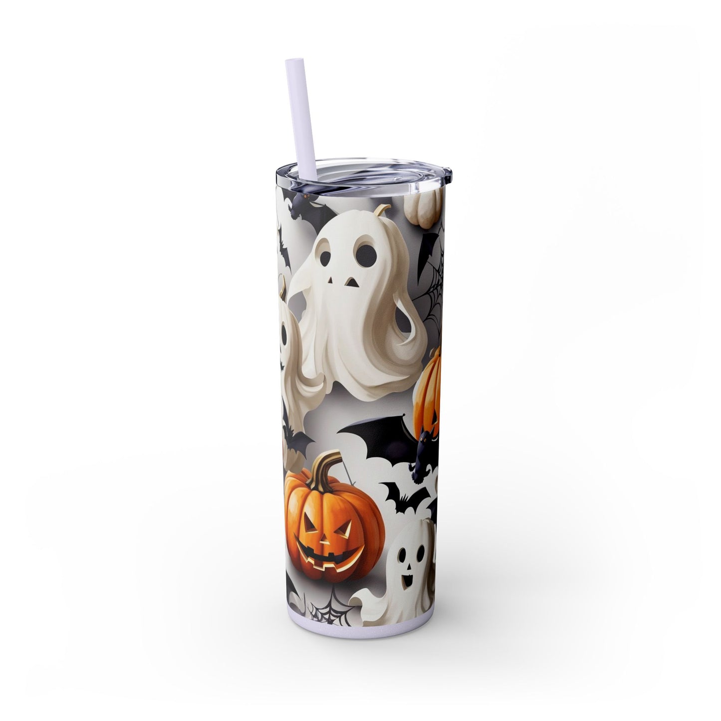 Halloween | Skinny Tumbler with Straw, 20oz