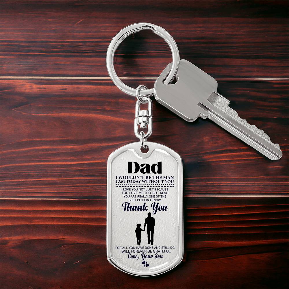 Dad Dog Tag-Father's Day