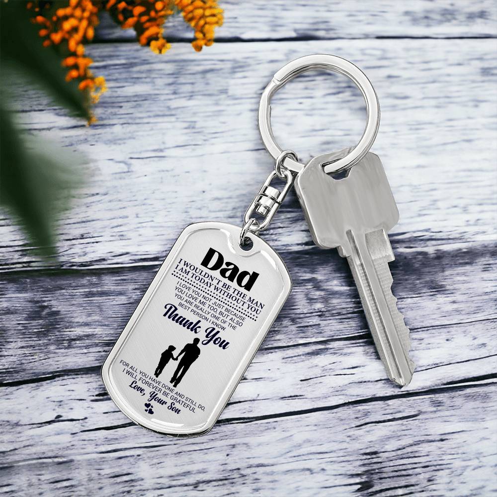 Dad Dog Tag-Father's Day