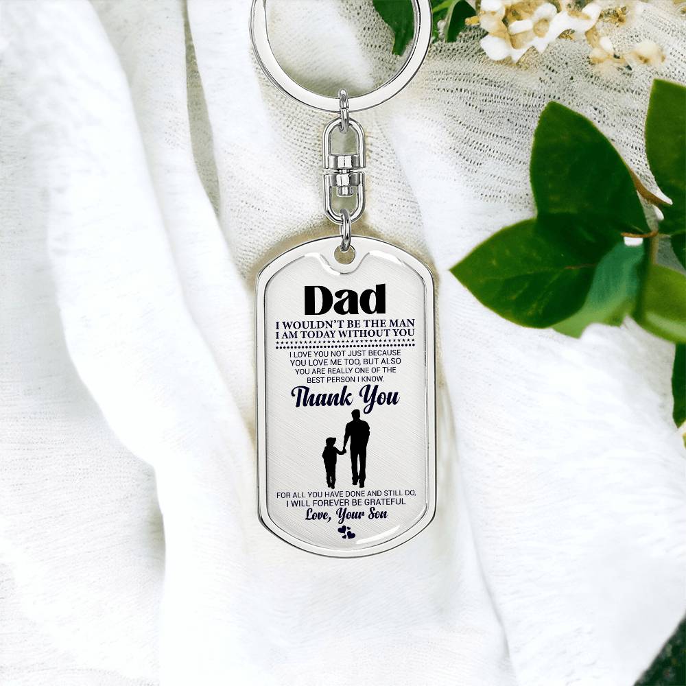 Dad Dog Tag-Father's Day