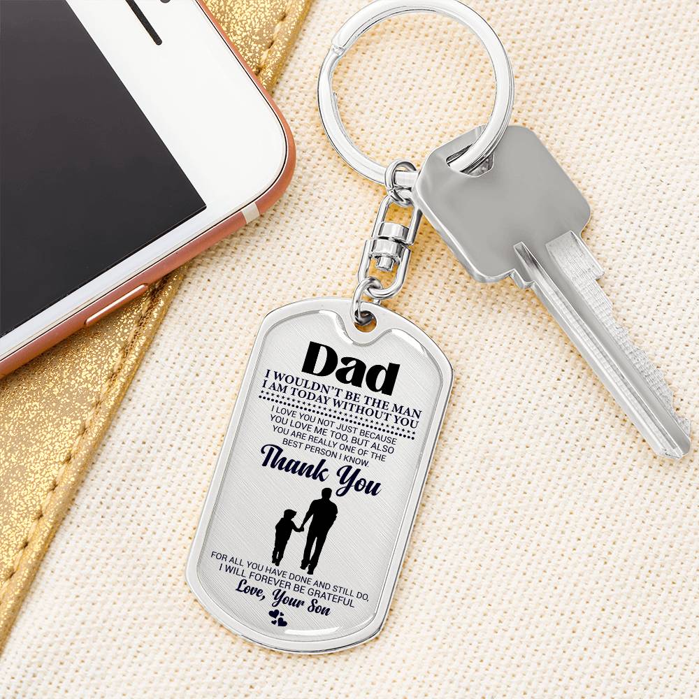 Dad Dog Tag-Father's Day