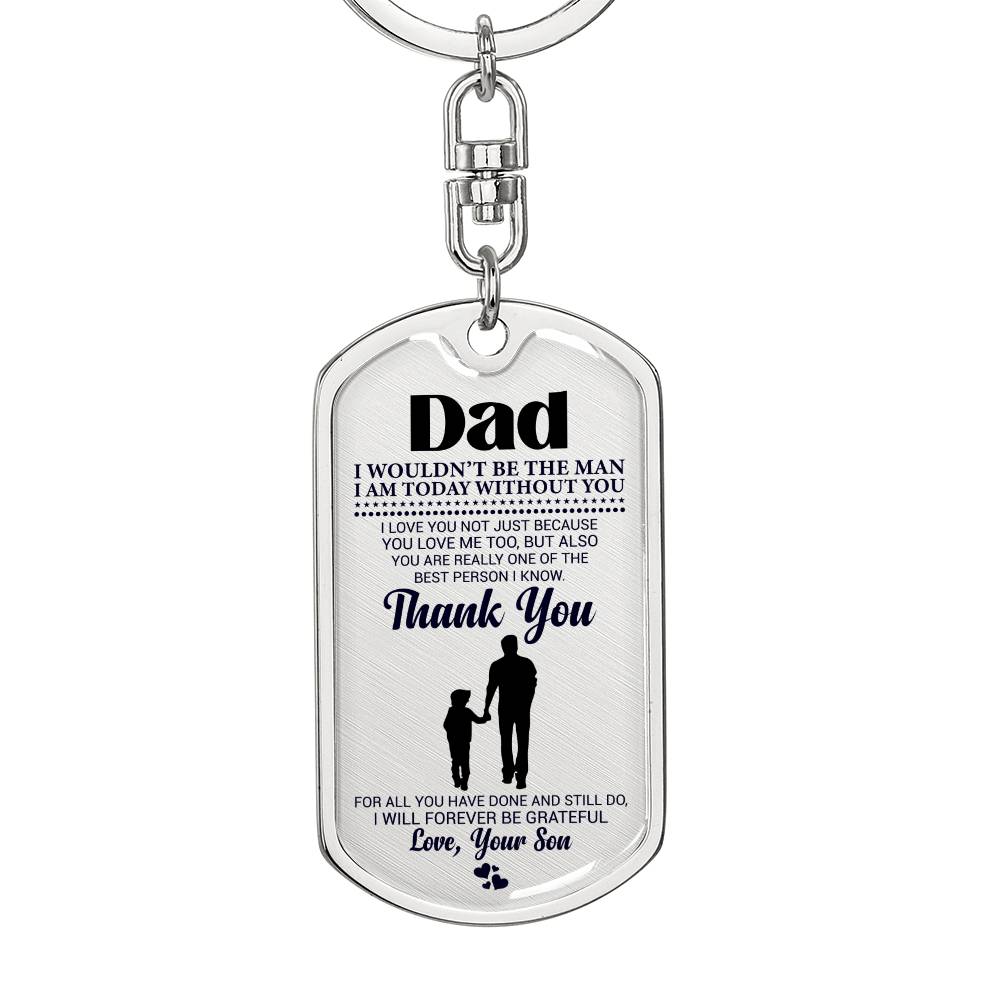 Dad Dog Tag-Father's Day