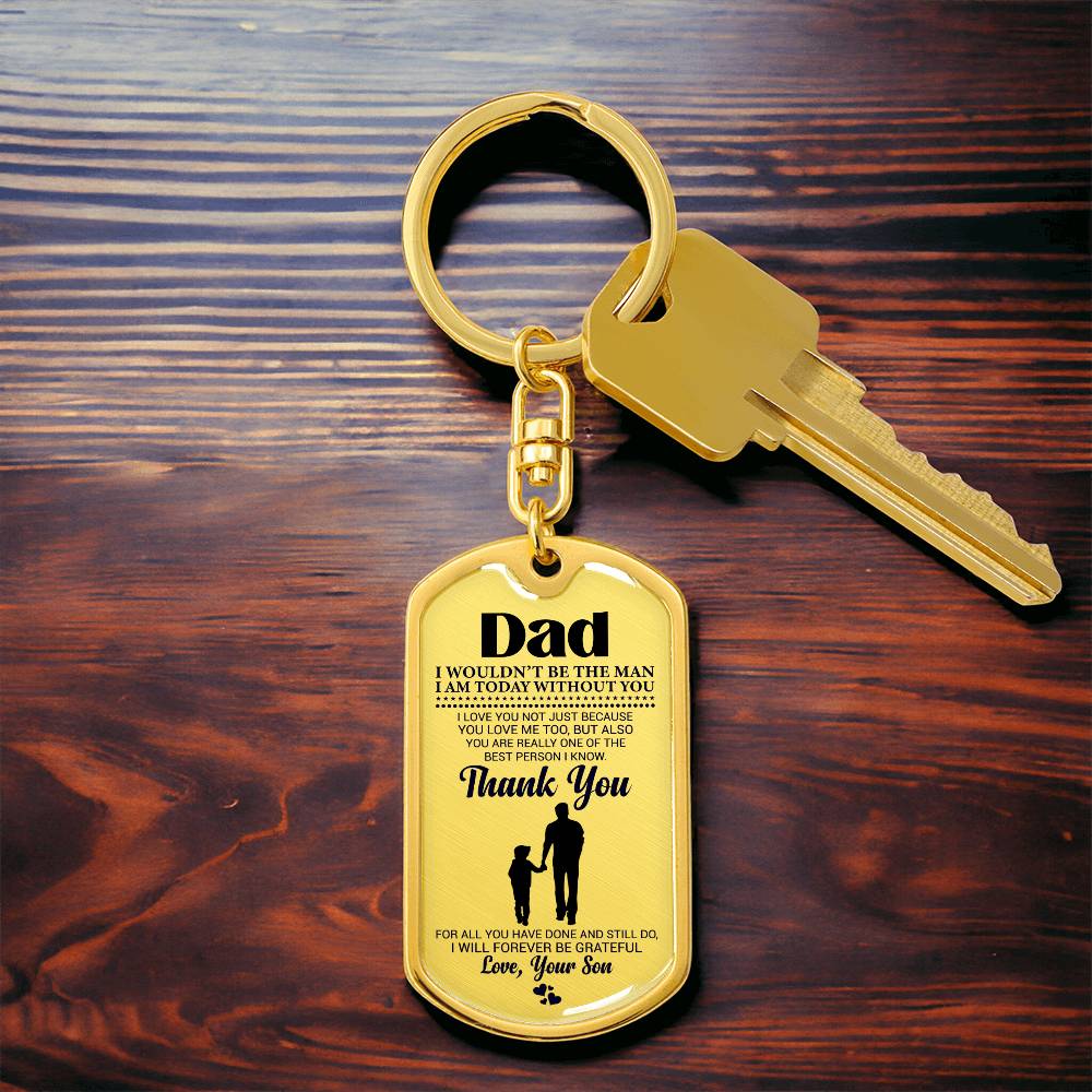 Dad Dog Tag-Father's Day