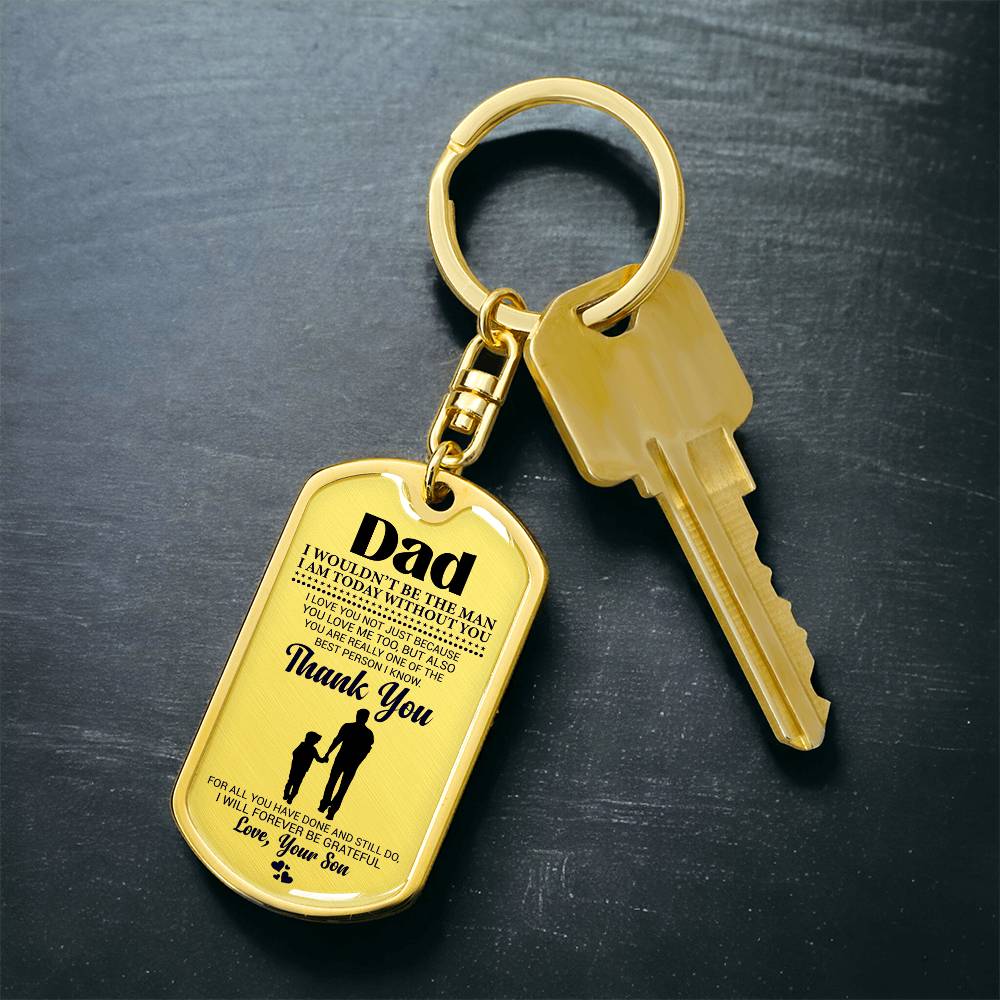 Dad Dog Tag-Father's Day