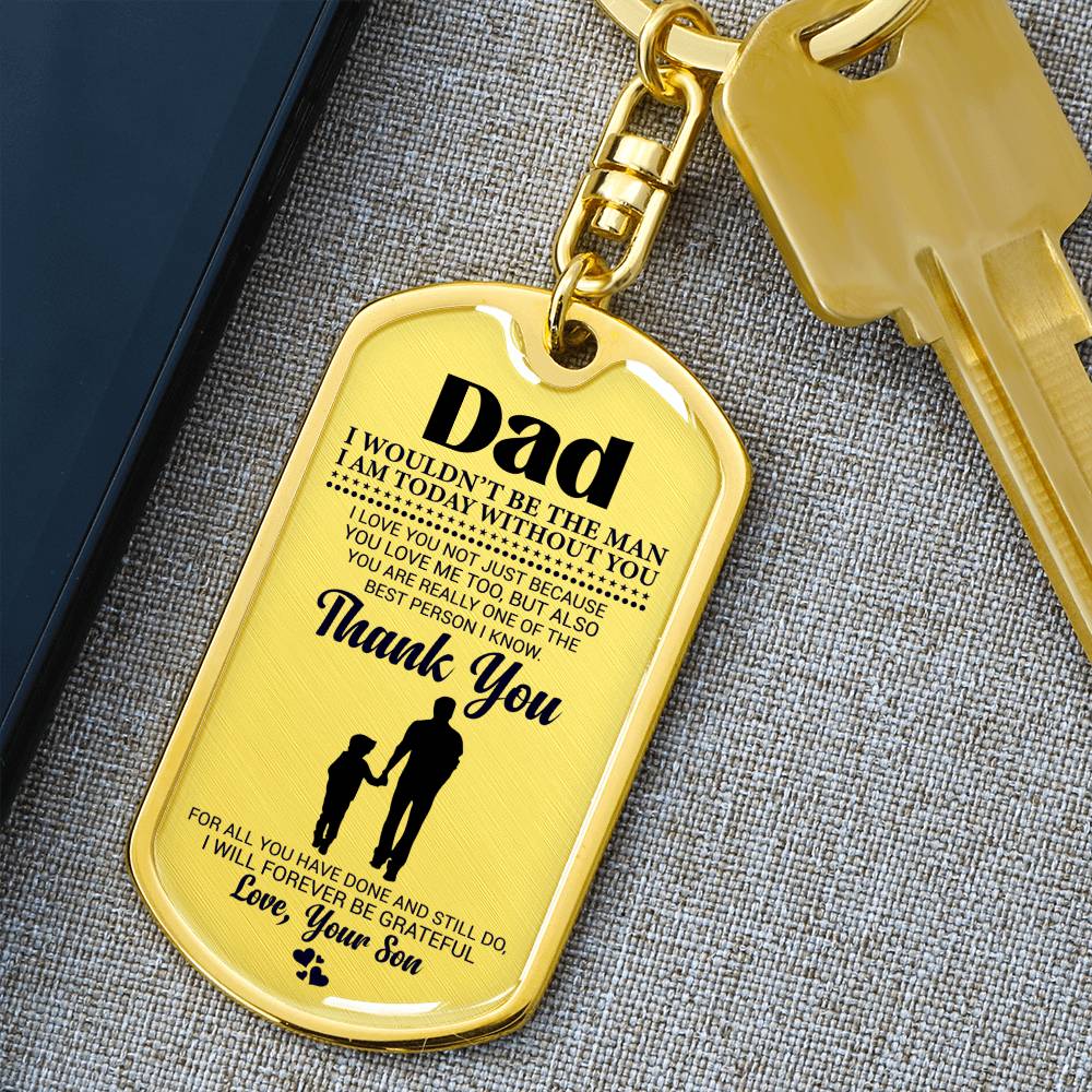 Dad Dog Tag-Father's Day