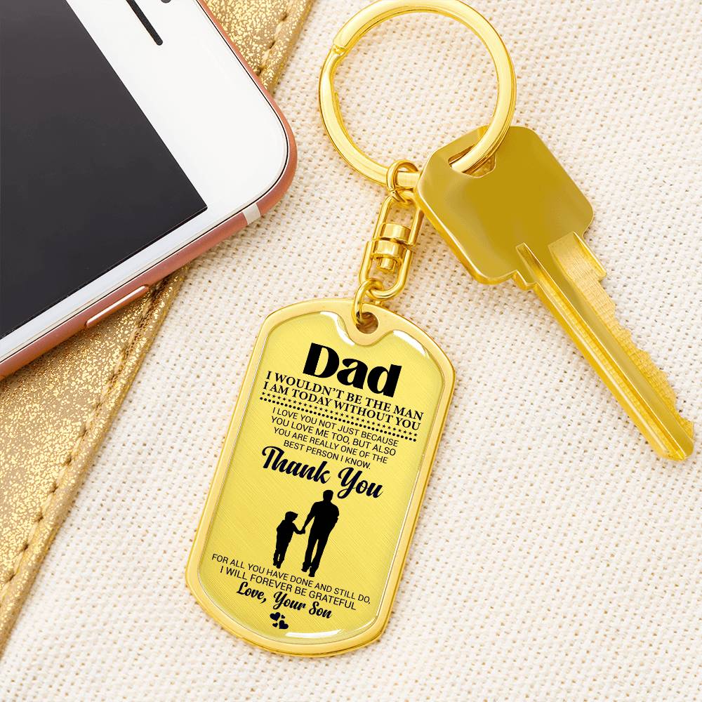 Dad Dog Tag-Father's Day