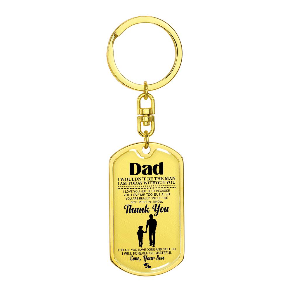 Dad Dog Tag-Father's Day