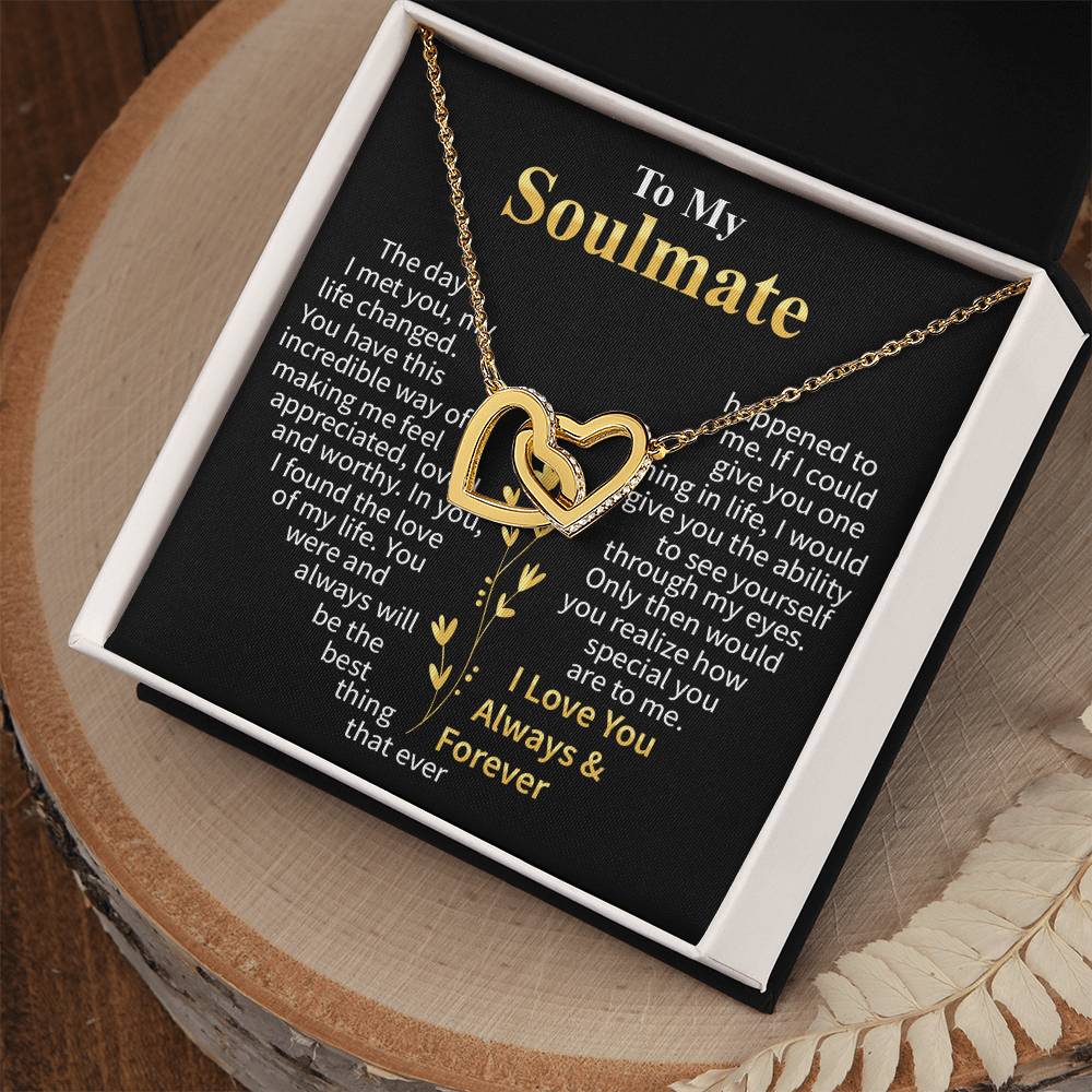 To My Soulmate Message card